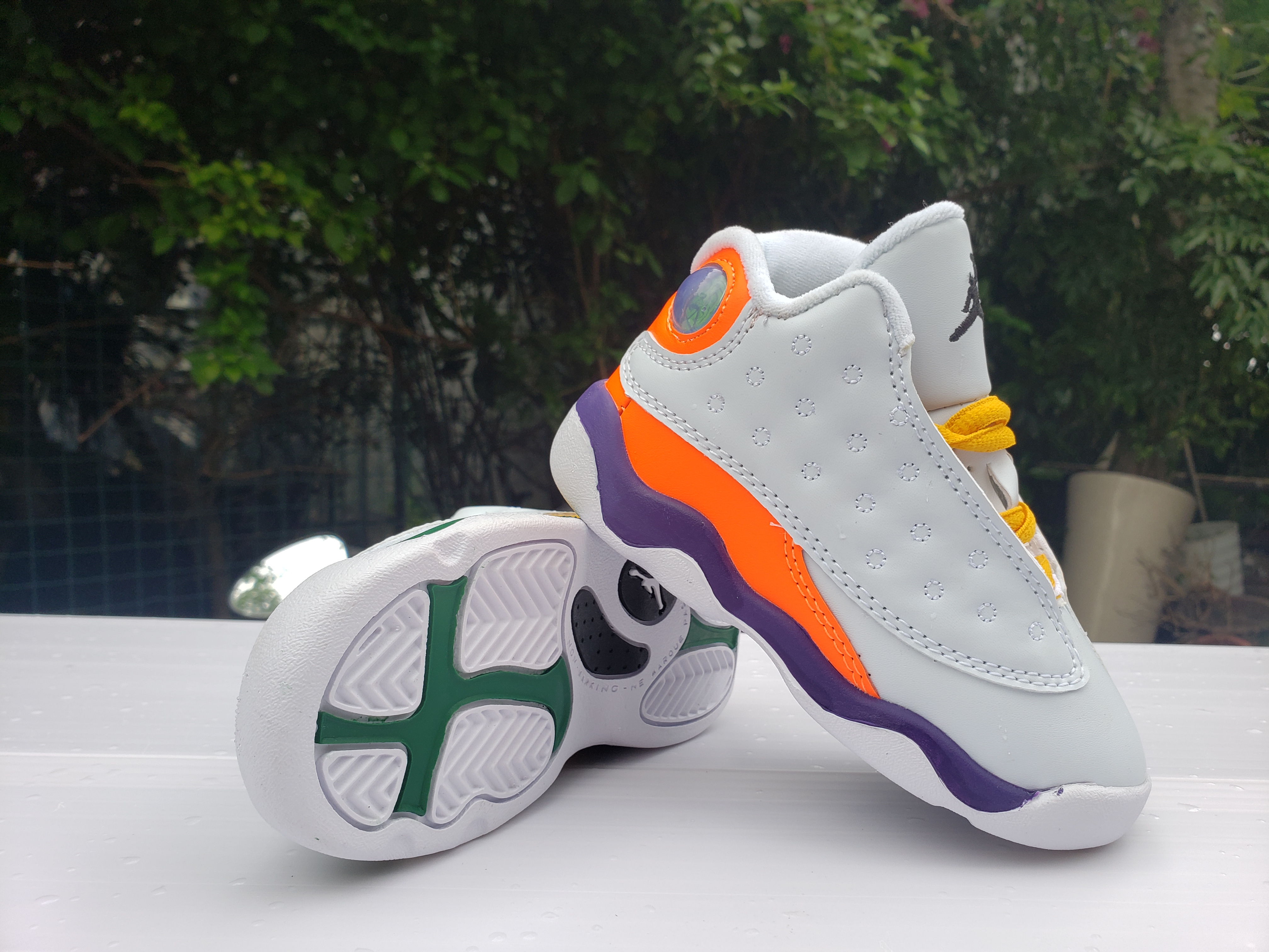 Air Jordan 13 Playground White Colorful Shoes - Click Image to Close